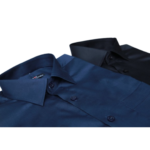 N&N Taffeta Chx Full Sleeve Shirt-Navy Blue & Black