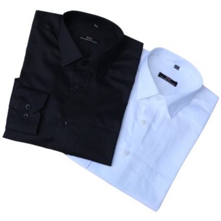 NN-Taffeta-Chx-Full-Sleeve-Shirt-Black-White