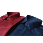 N&N Taffeta Chx Full Sleeve Shirt-Merun & Navy Blue