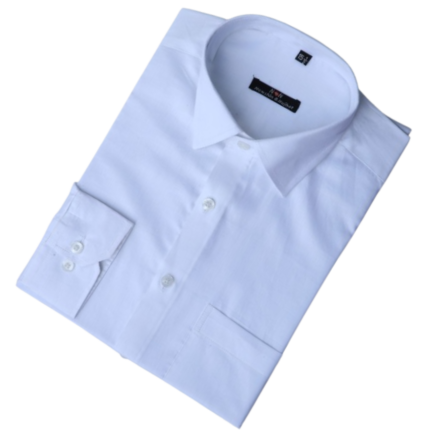 N&N Taffeta Chx Full Sleeve Shirt-White